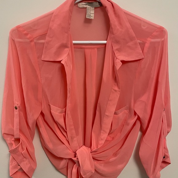Coral blouse - Picture 1 of 3